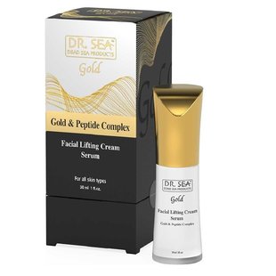 Facial Lifting Cream Serum - Gold & Peptide Complex