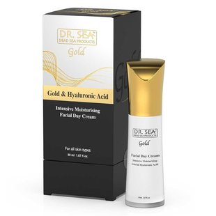 Day cream - Gold & Hyaluronic acid