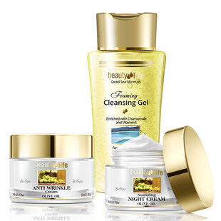 Set cleanser + 2x face cream