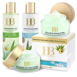 Sensitive skin treatment set