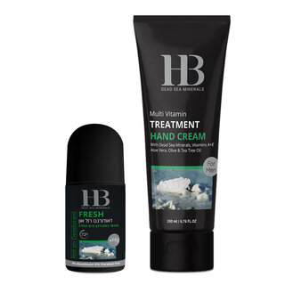 Hand cream and deodorant for men