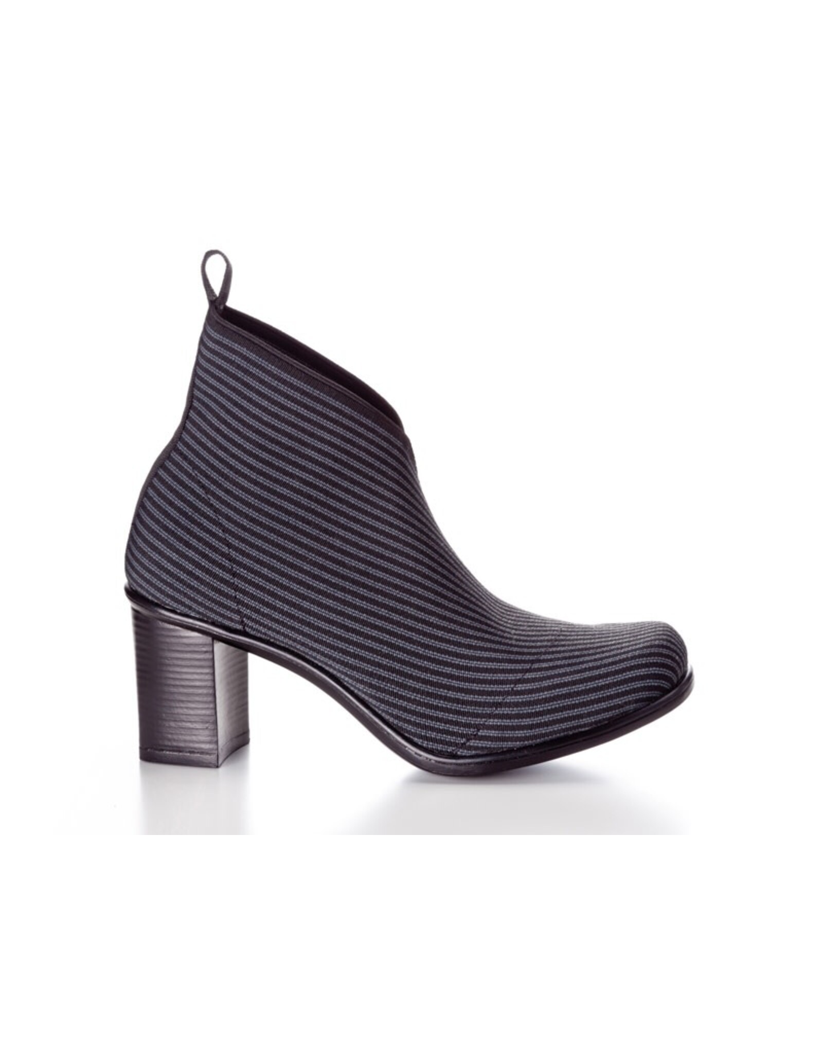 San Miguel Shoes Botin Monaco blauw/zwarte streep B13