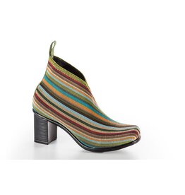 San Miguel Shoes Botin Monaco groenmultistreep B19