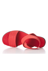 San Miguel Shoes Bambi Liso pasione rood