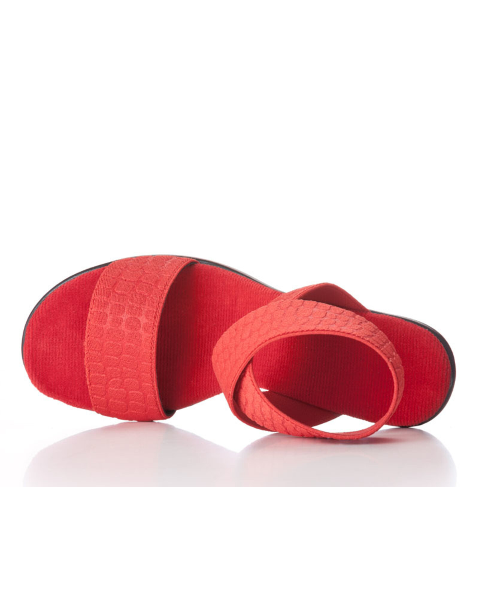 San Miguel Shoes Bambi Liso pasione rood