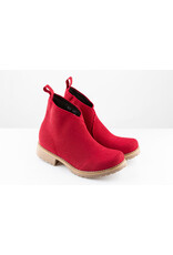 San Miguel Shoes Botin Luneta kersenrood B8