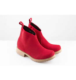 San Miguel Shoes Botin Luneta kersenrood B8