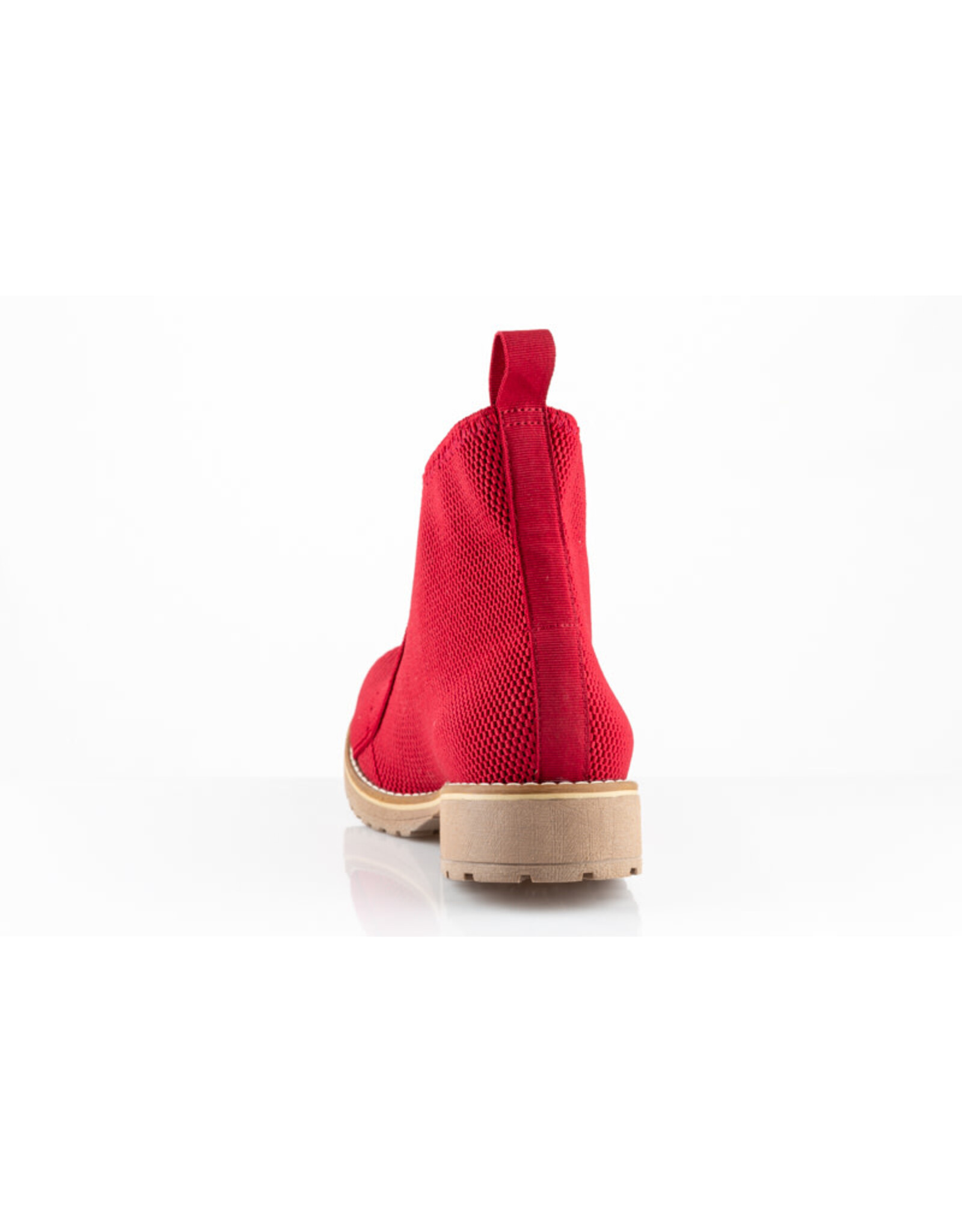 San Miguel Shoes Botin Luneta kersenrood B8