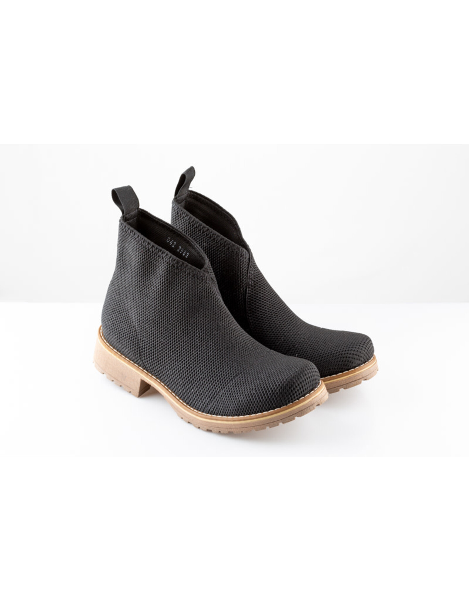 San Miguel Shoes Botin Luneta zwart B1