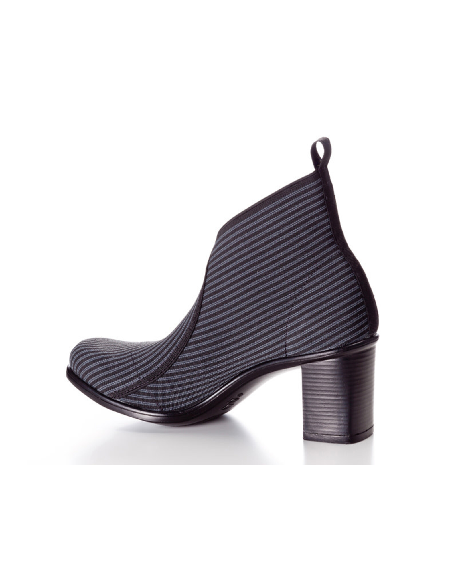 San Miguel Shoes Botin Monaco blauw/zwarte streep B13