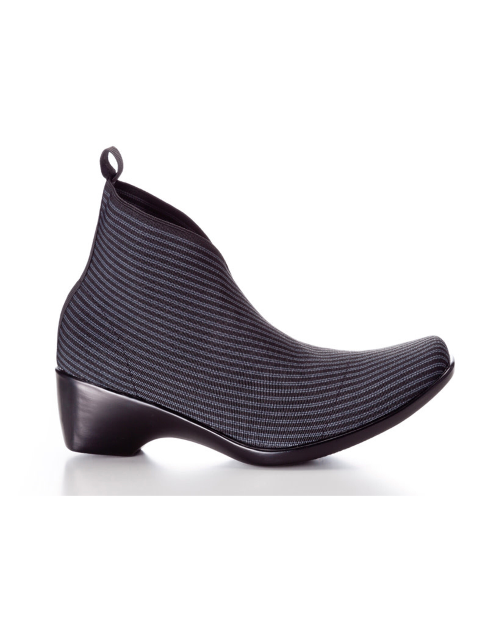 San Miguel Shoes Botin Oregon blauw/zwarte streep B13