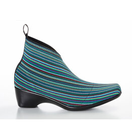 San Miguel Shoes Botin Oregon zwart + groenmulti B29