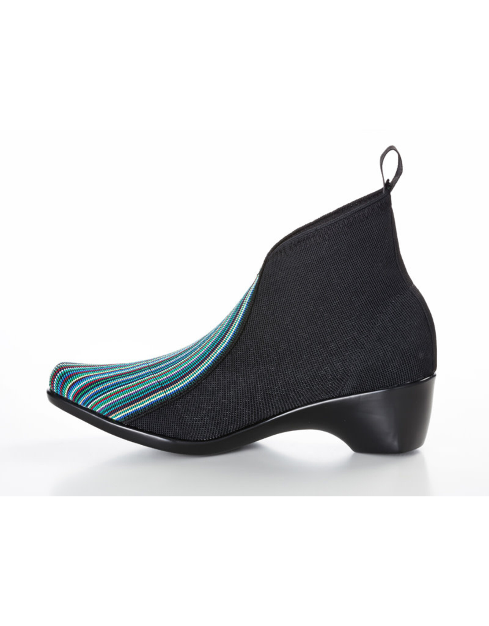 San Miguel Shoes Botin Oregon zwart + groenmulti B29