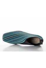 San Miguel Shoes Botin Oregon zwart + groenmulti B29