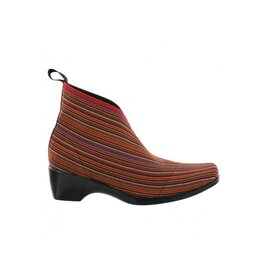 San Miguel Shoes Botin Oregon zwart+roodmulti B23