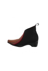 San Miguel Shoes Botin Oregon zwart+roodmulti B23