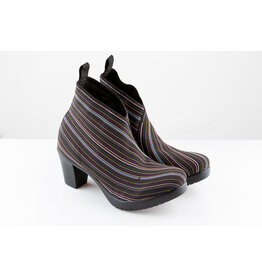 San Miguel Shoes Botin Torino zwart serpentine B32