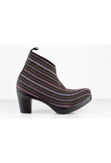 San Miguel Shoes Botin Torino zwart serpentine B32