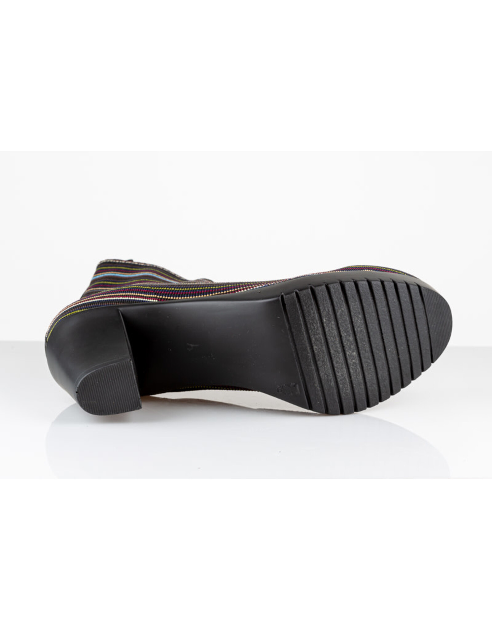 San Miguel Shoes Botin Torino zwart serpentine B32