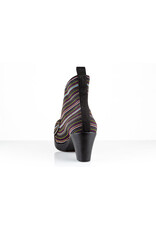 San Miguel Shoes Botin Torino zwart serpentine B32