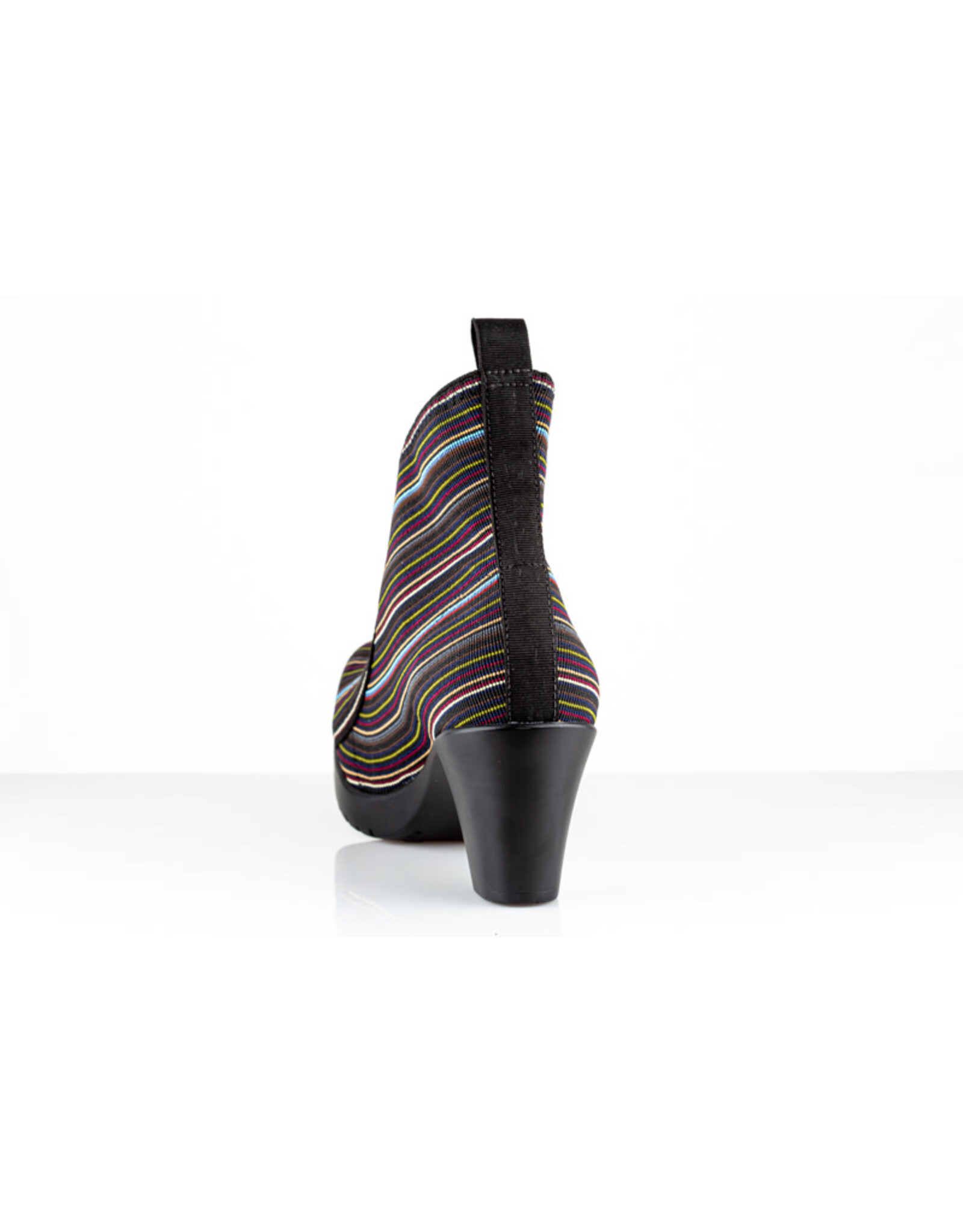 San Miguel Shoes Botin Torino zwart serpentine B32