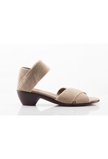 San Miguel Shoes Carol Anemone beige linnen