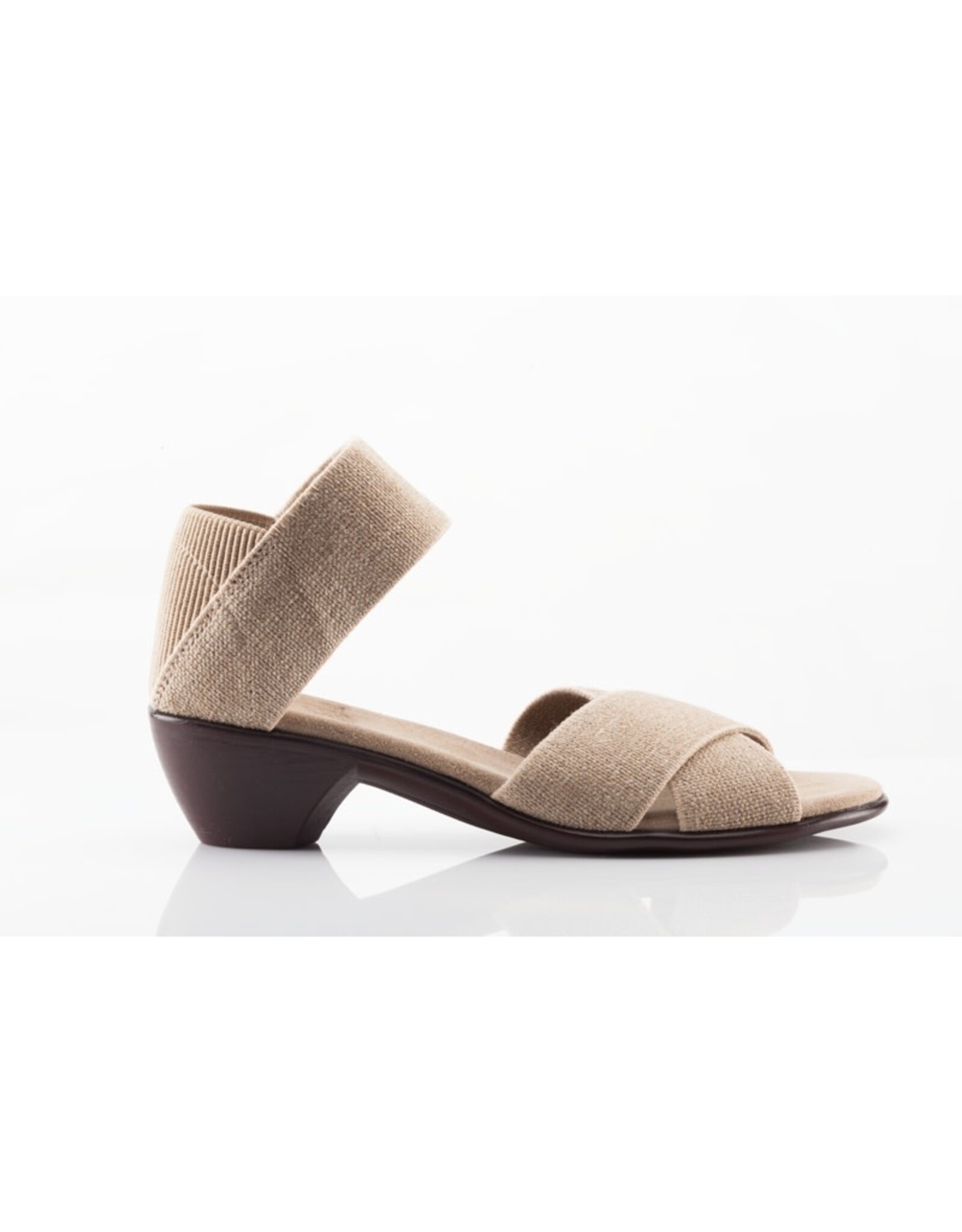 San Miguel Shoes Carol Anemone beige linnen