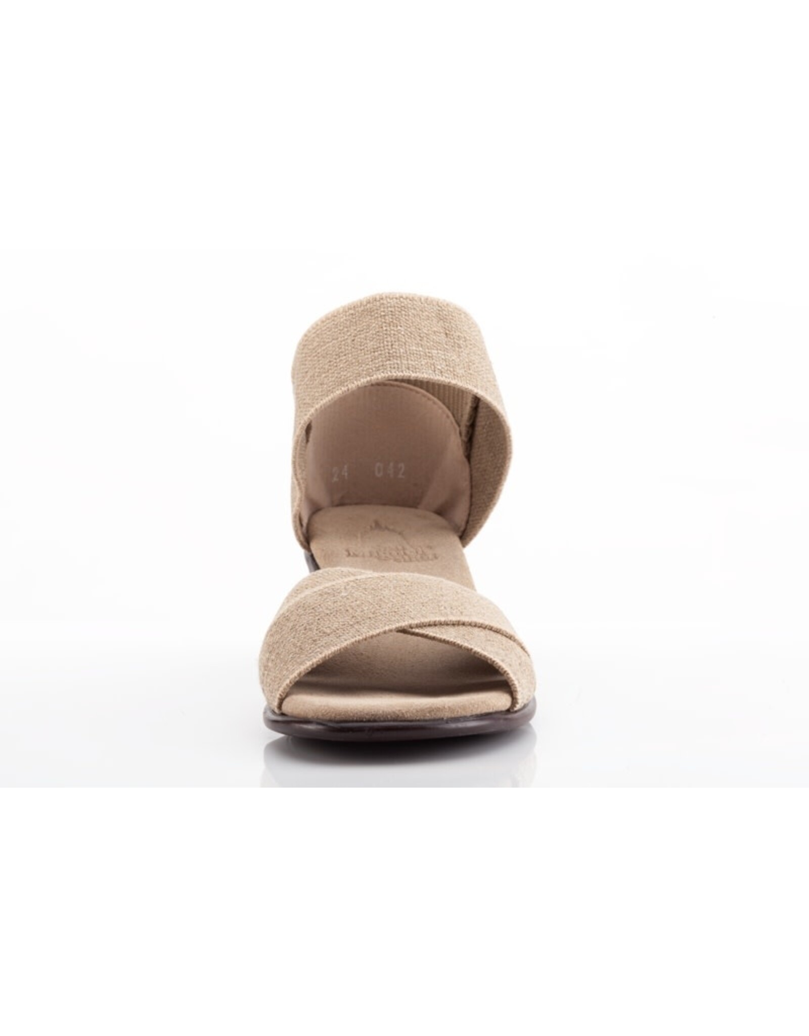 San Miguel Shoes Carol Anemone beige linnen