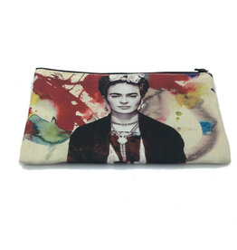 Etui canvas rood verf 1