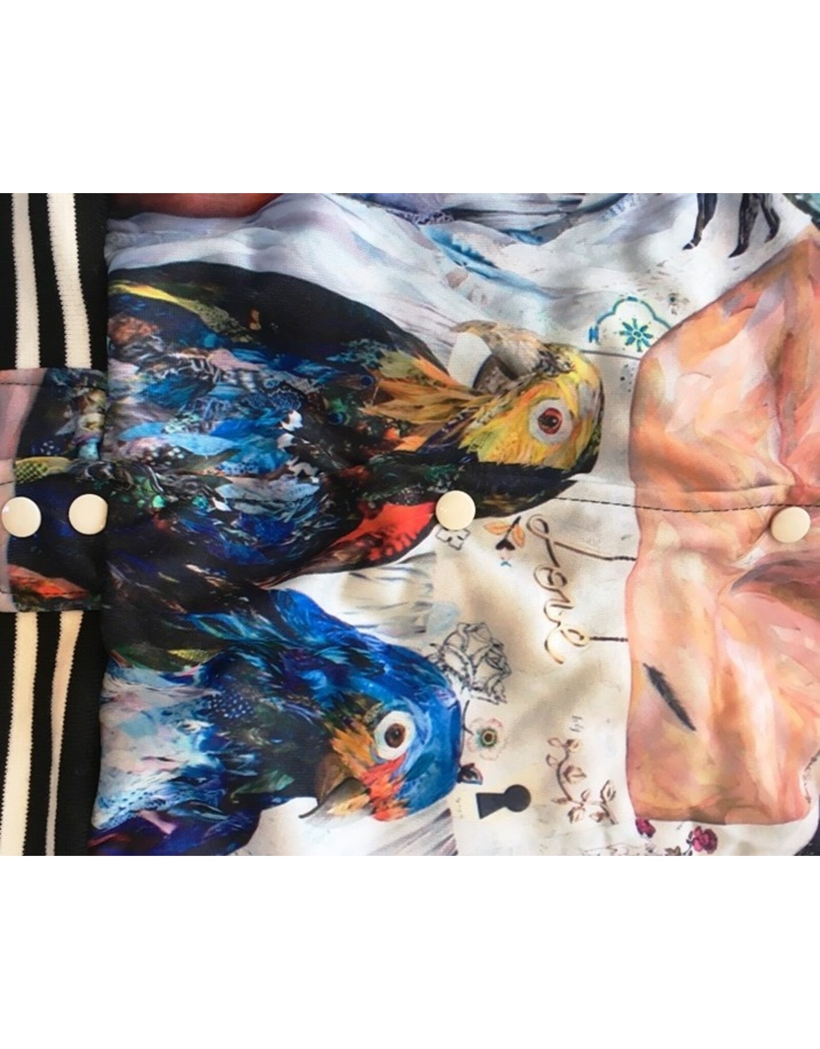 Frida Kahlo jack 1033 papegaai