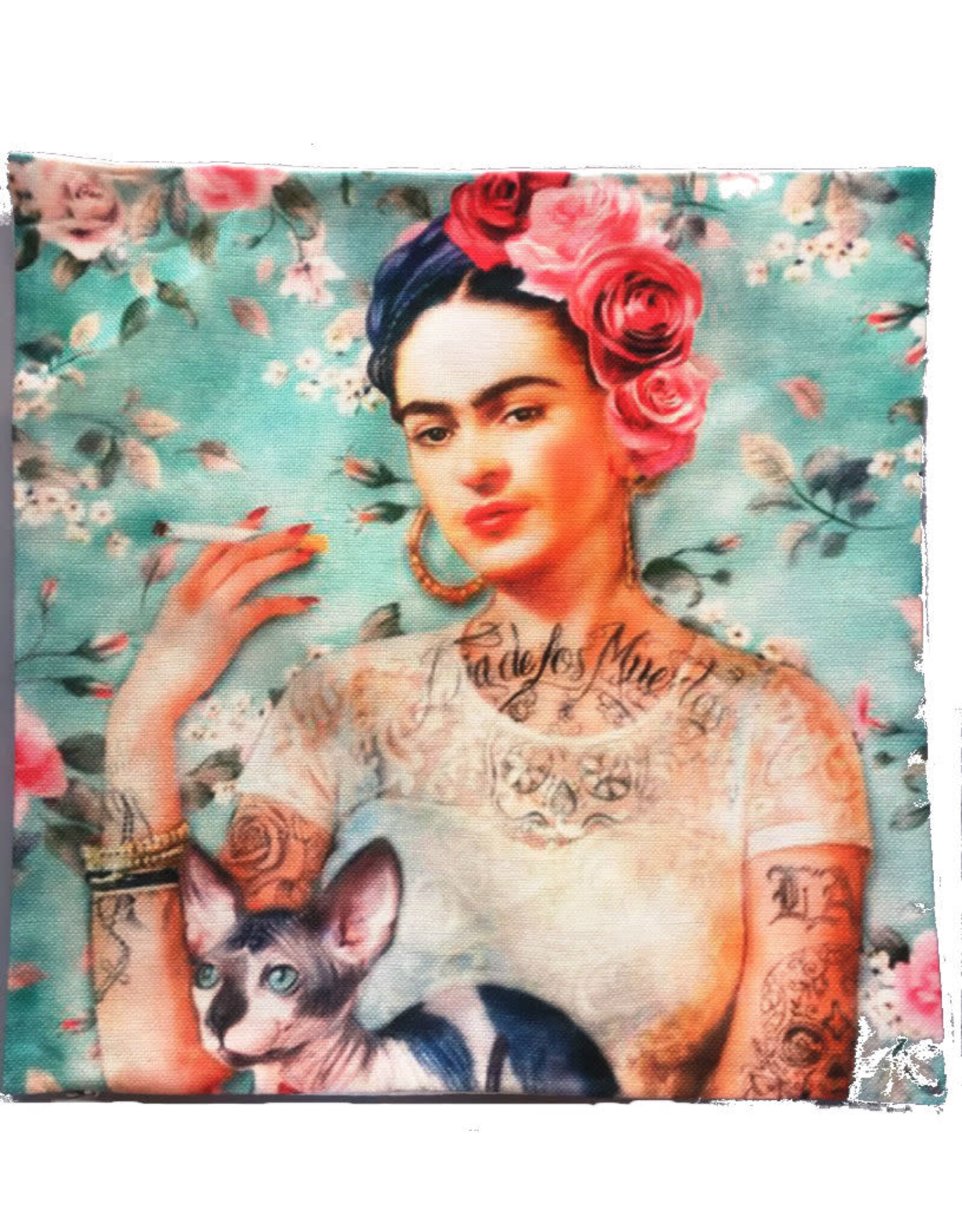 Frida Kahlo kussenhoes 12