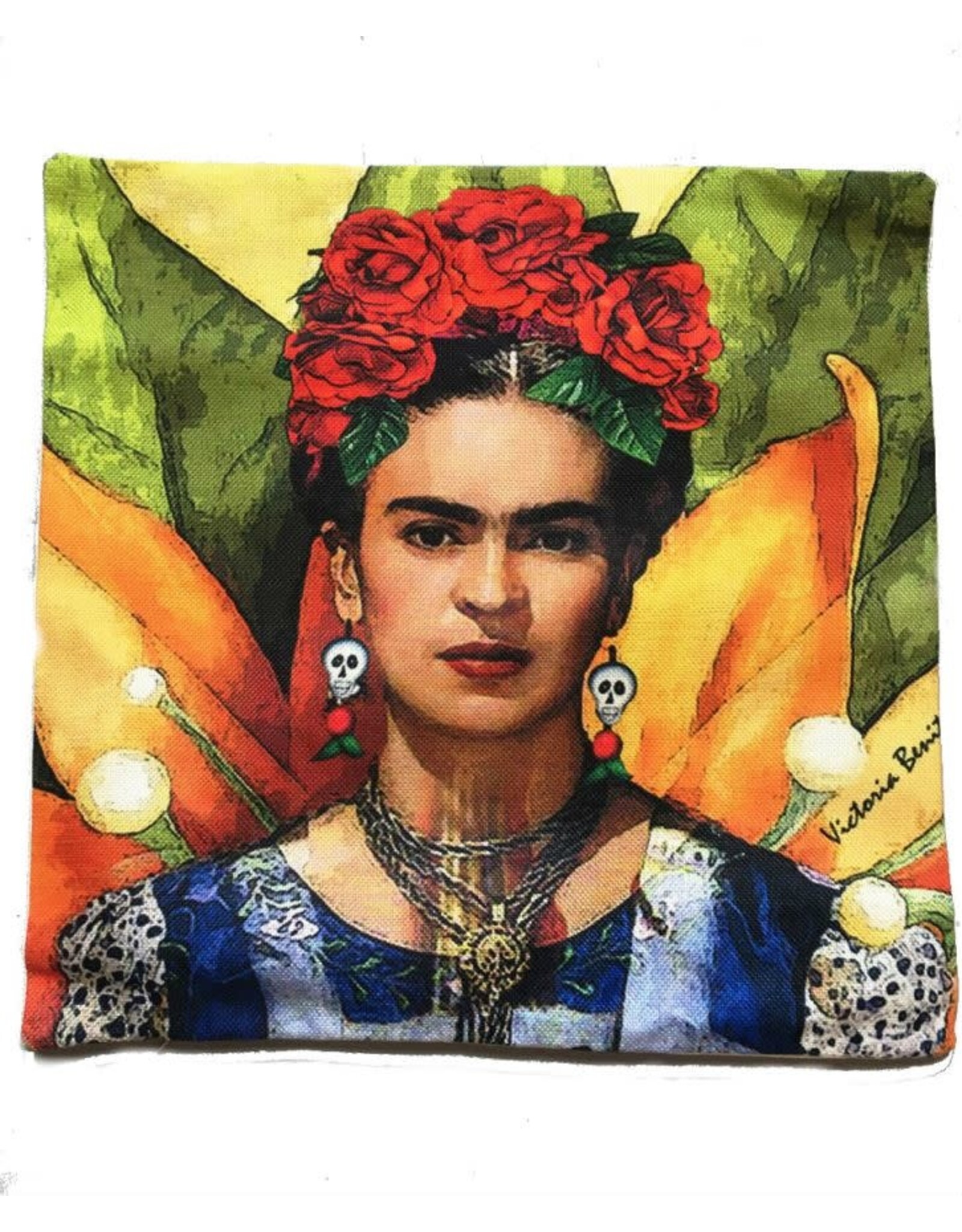 Frida Kahlo kussenhoes 8