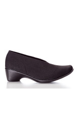 San Miguel Shoes Mocasin Oregon zwart B1