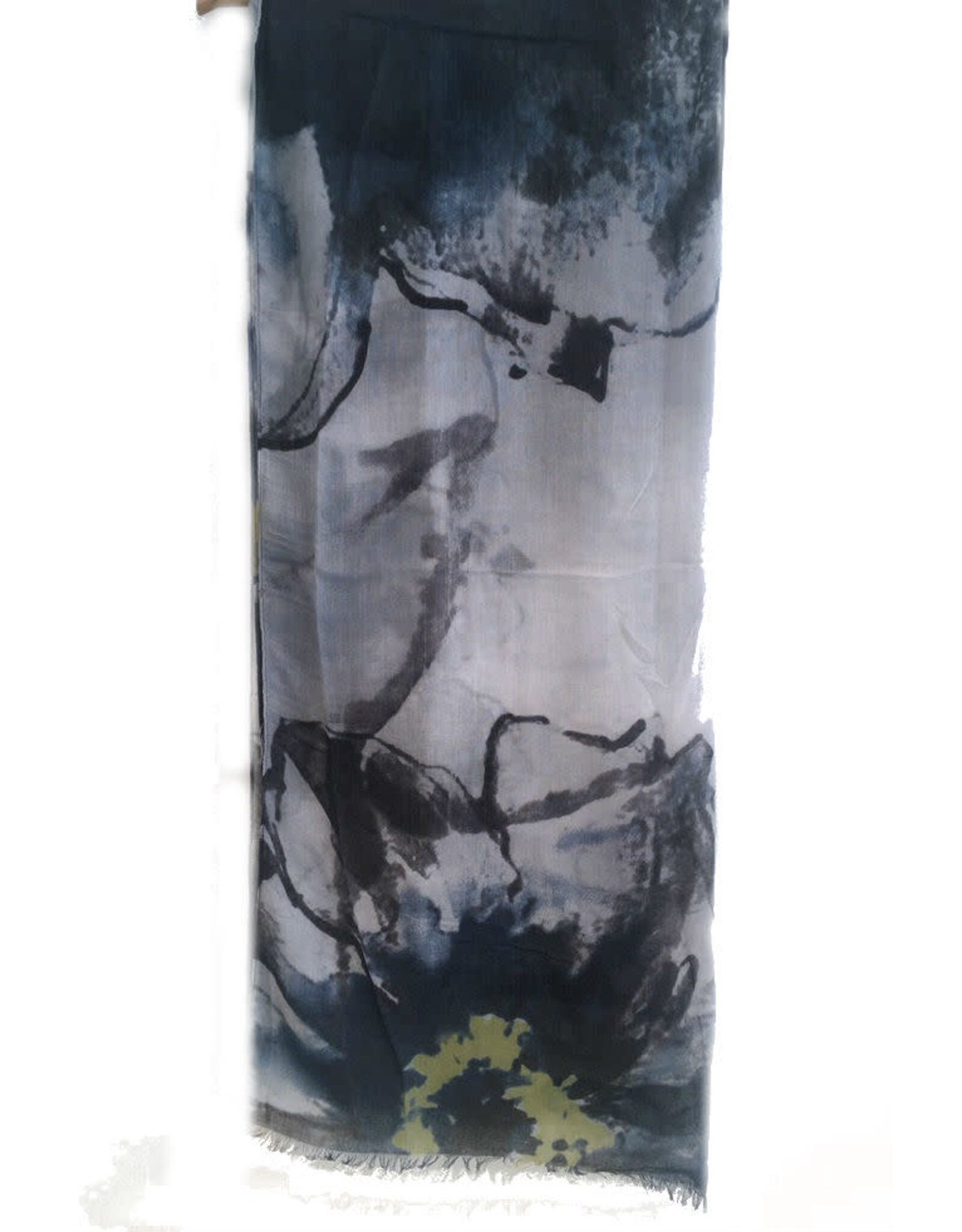 Sjaal multikleur zwart