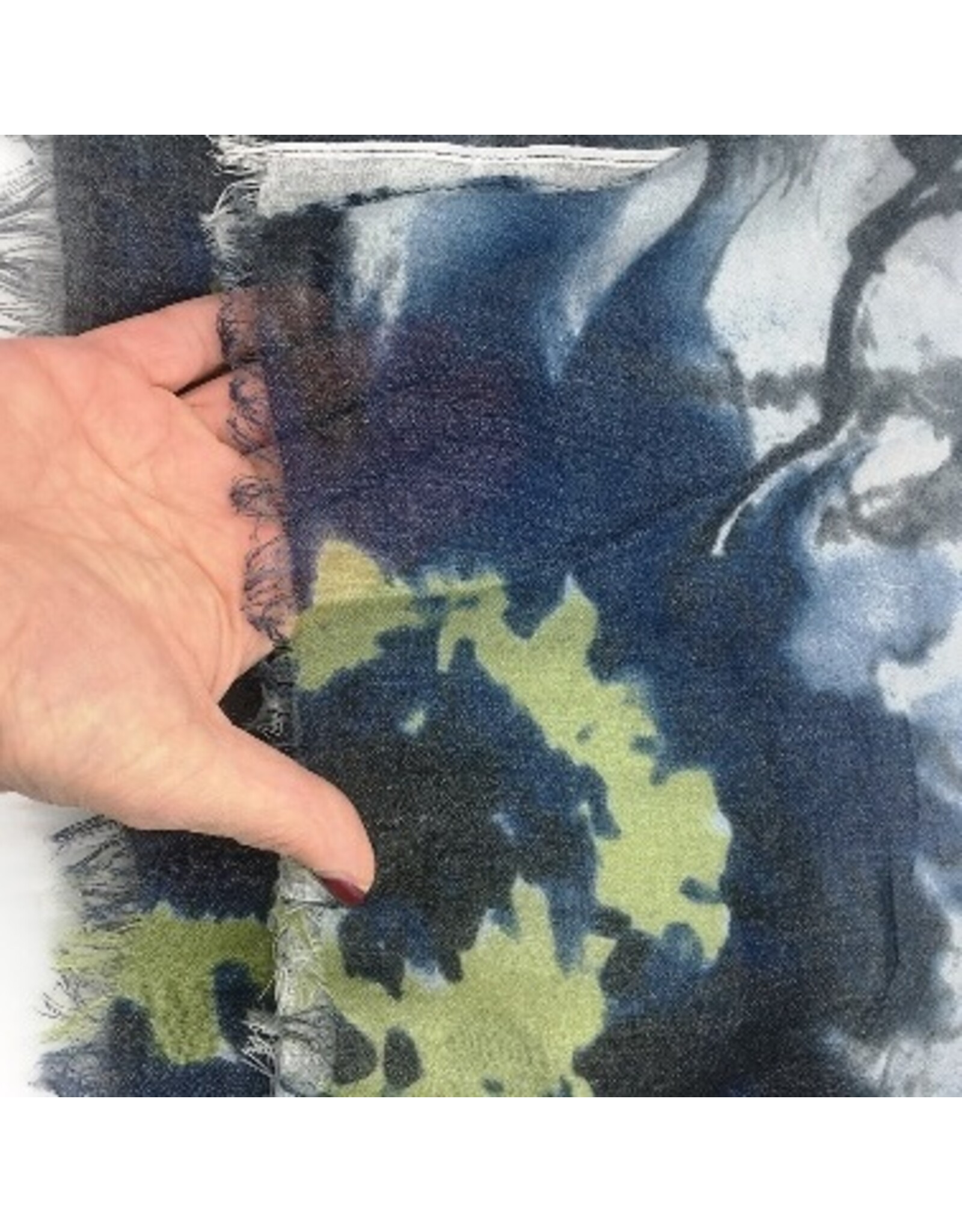 Sjaal multikleur zwart