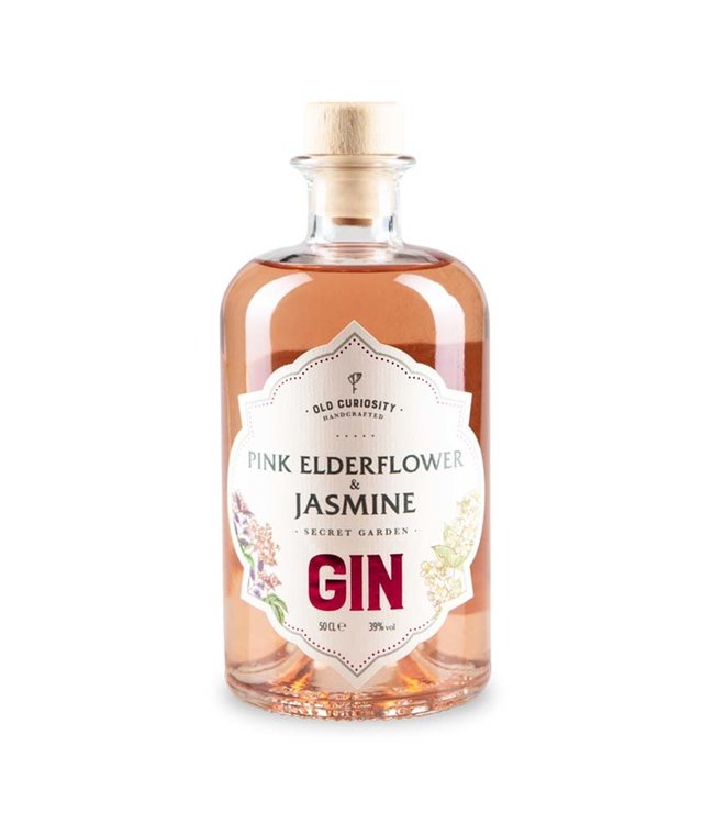The secret Garden Pink Elderflower & Jasmin Gin