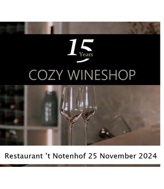 15 Jaar Cozy Wineshop