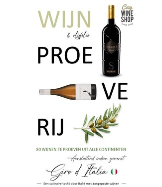 Proeverij Maart 2025 & Italiaanse wine/foodpairing