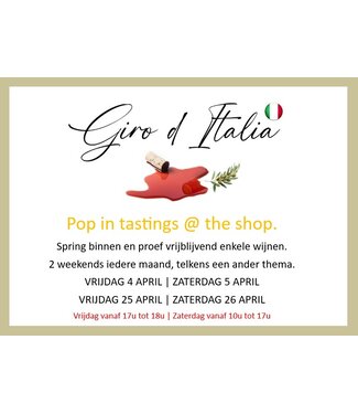 Proeverij Italiaanse wijnen & olijfolie