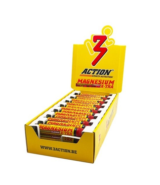 42x 3action Magnesium X-tra 25ml Volle Doos