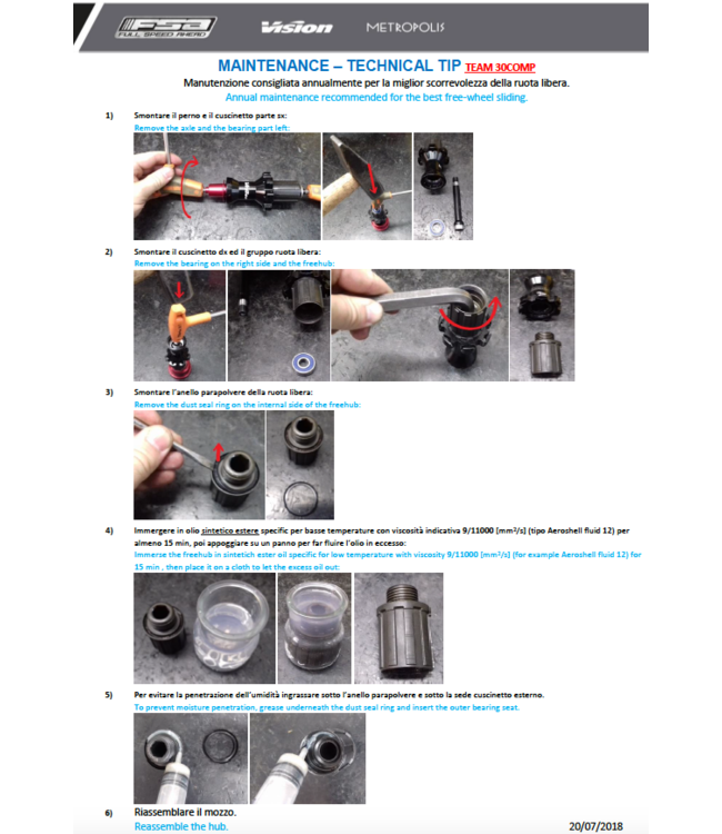 Vision Body EL269 Team 30 / 35 / 40 LTD Comp Shimano