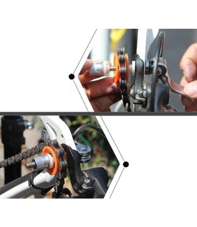 Makes Easy Kettinghouder Fiets Kettingspanner Ketting schoonmaak tool