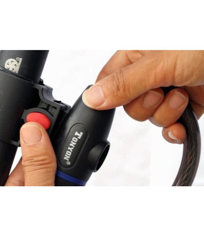 Fietsslot | Ketting Fietsslot | Anti-Diefstal | Kabelslot |12mm x 120cm | Zwart