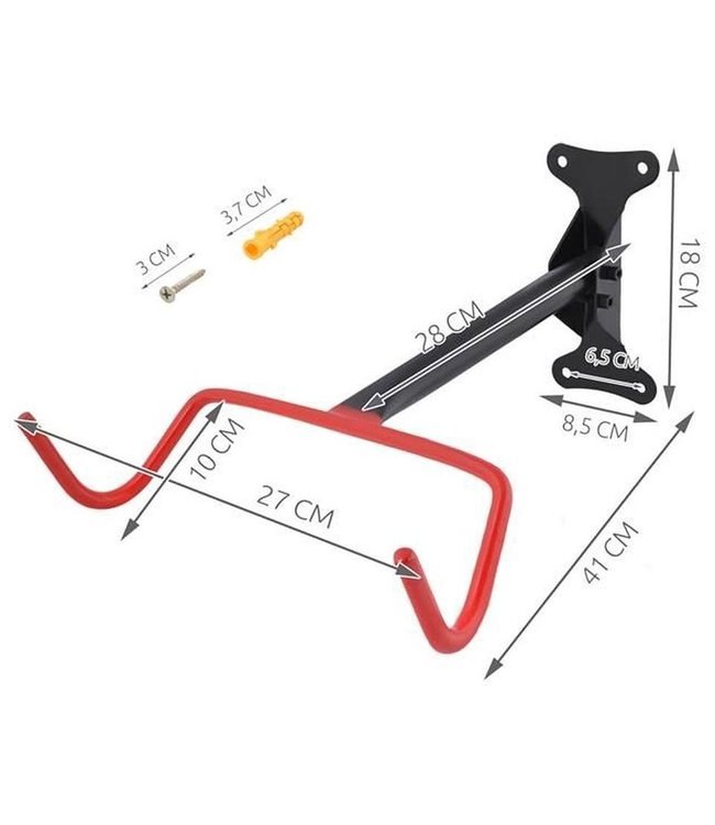 Fiets ophangsysteem | Ophangsysteem Fiets | Ophangbeugel fiets | Muurbeugel fiets | Makes Easy®