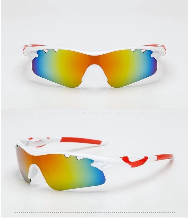 ME Etna | Fietsbril | Sportbril | Sportzonnebril | Wit