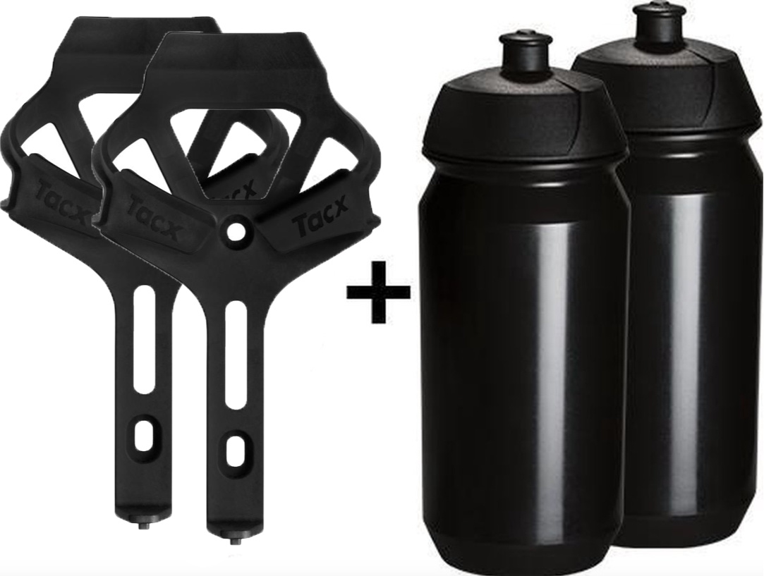 Tacx Ciro Bidonhouders Shiva Bidons Set van 2 stuks