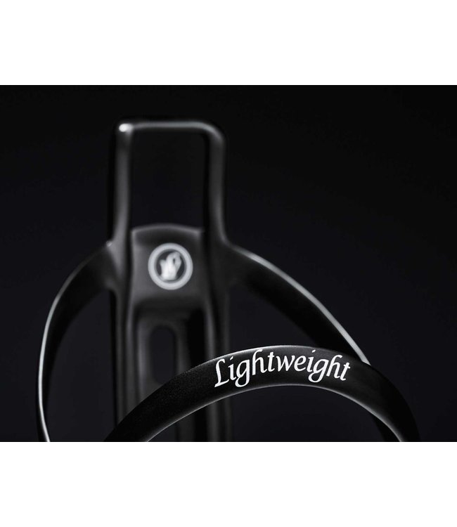 LIGHTWEIGHT Edelhelfer Bidonhouder + Bidon Carbon