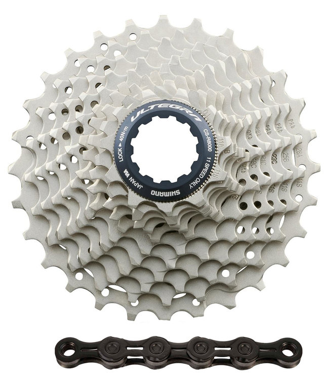 Shimano Ultegra R8000 Cassette + KMC Ketting Combi-deal