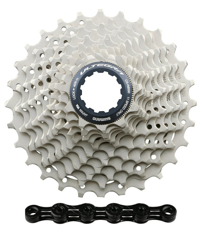 Shimano Ultegra R8000 Cassette + KMC Ketting Combi-deal