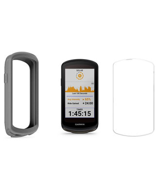 Makes Easy Siliconenhoes + Screenprotector geschikt voor Garmin Edge 1040